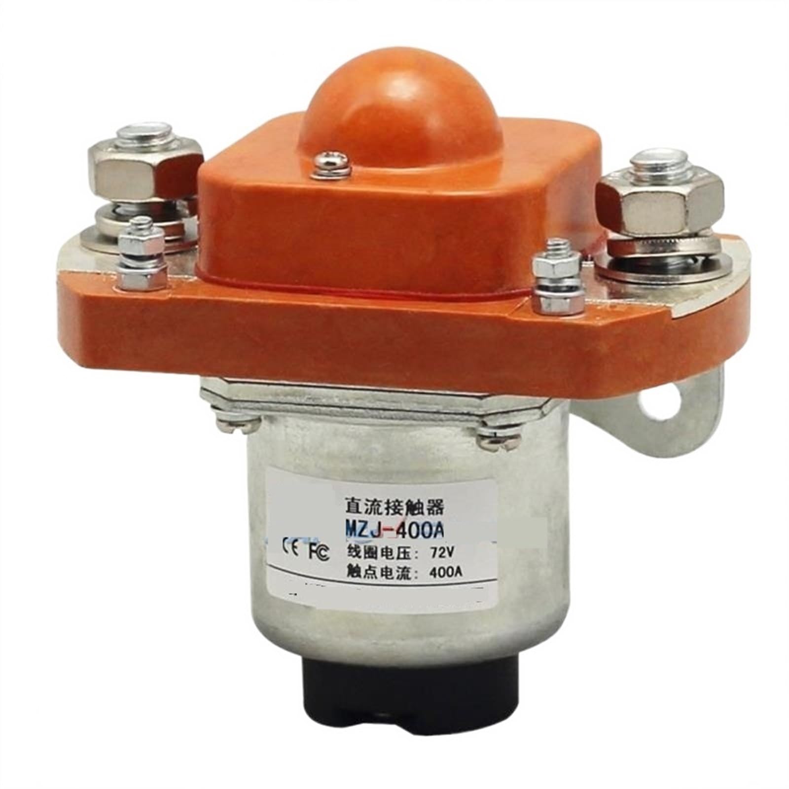 MZJ-400A DC Contactor MZJ-400A Power Relay 12V 24V 36V 48V 60V 72V 120V 1Pcs(Coli Voltage 120VDC)