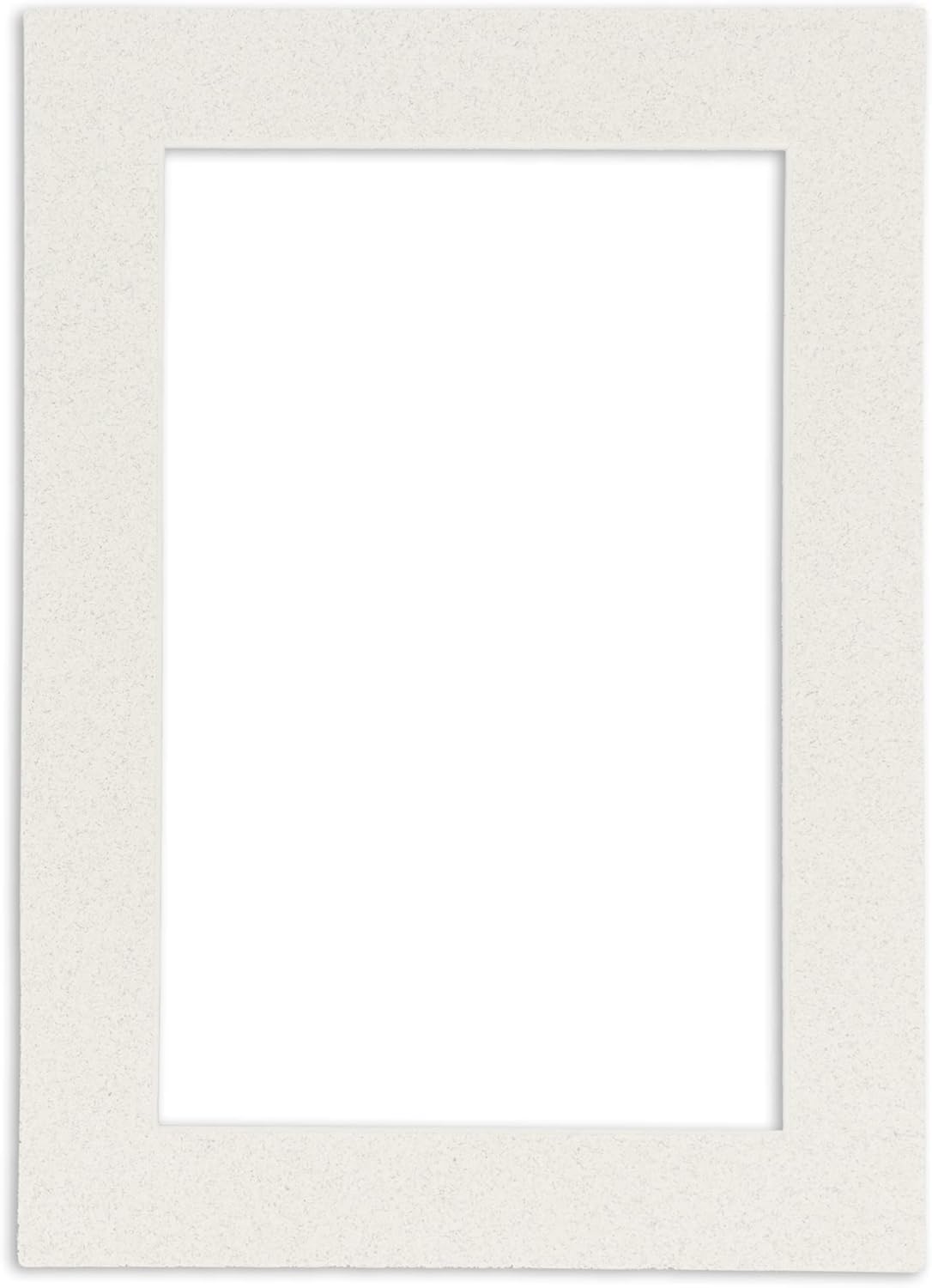 12x18 Mat Bevel Cut for 11x17 Photos - Acid Free Oyster Shell White Precut Matboard with Backing Board and Crystal Clear, Self Seal Photo Mat Bag - for Pictures, Photos, Framing - 4-ply Thickness