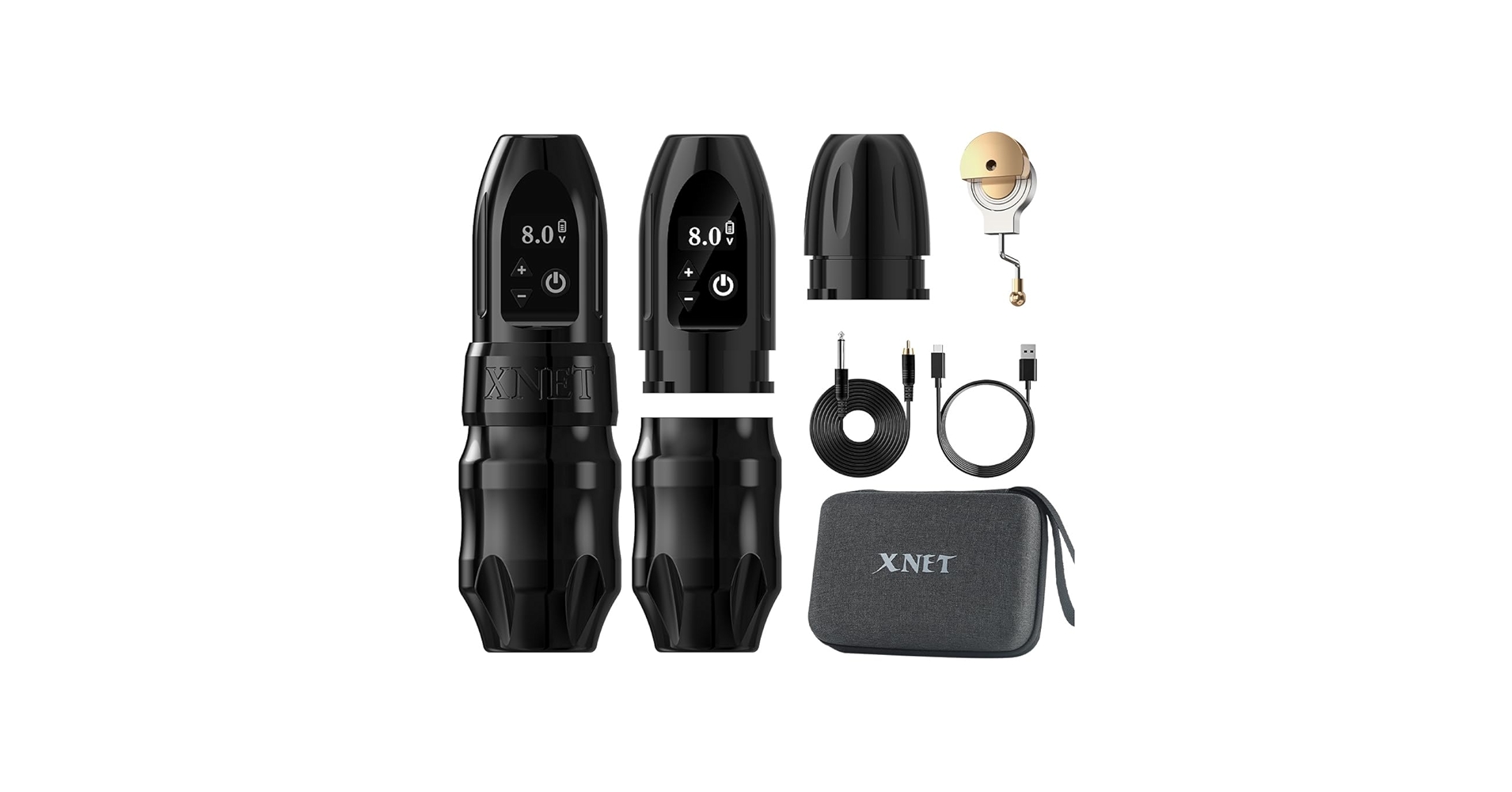 XNET Wireless　tattoo machine set XNET Talos Wireless Tattoo Machine Pen Kit 2.0-4.2mm