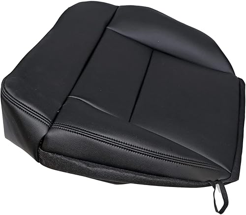 Priprilod Funda de asiento de repuesto de cuero negro para Ford F150 Lariat 2004 2005 2006 2007 2008