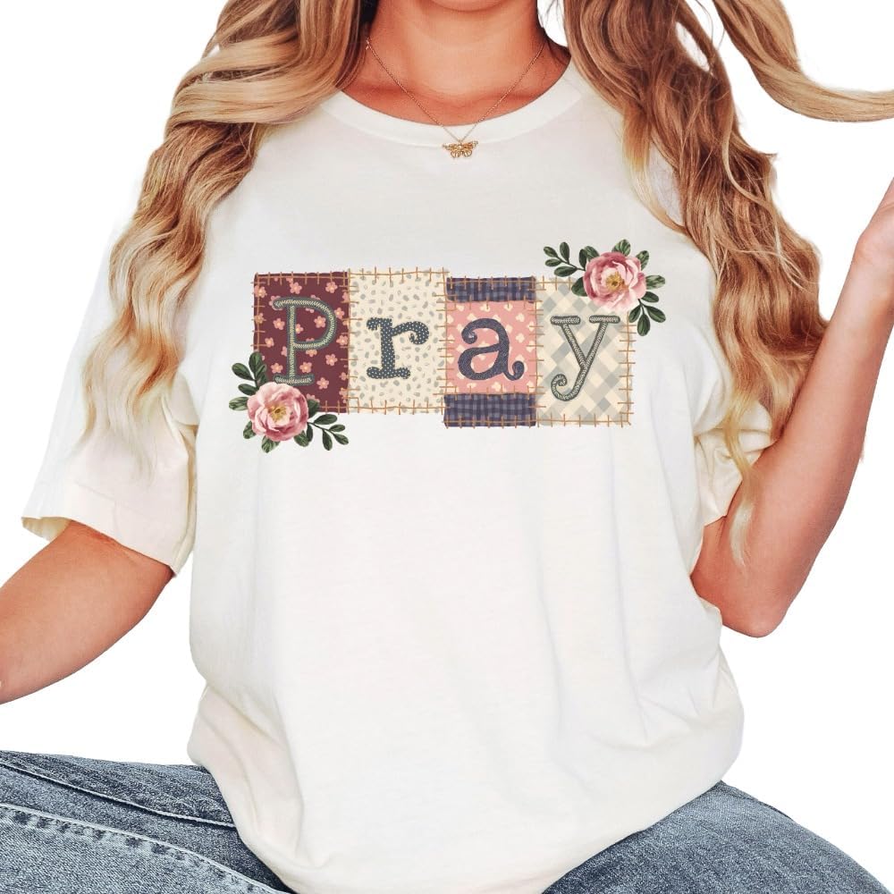 Pray Coquette Sweatshirt, Pray Shirt, Christian Sweatshirts, Christian Hoodie, Faith Sweatshirt Gift for Her, Gift for Mom, Pray Mama Shirt. Multicolor