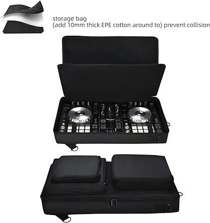 Pioneer DDJ-SR カバーとバッグ付き OUKNAK Protector Bag Storage Case, Tote Bag for Pioneer DJ DDJ