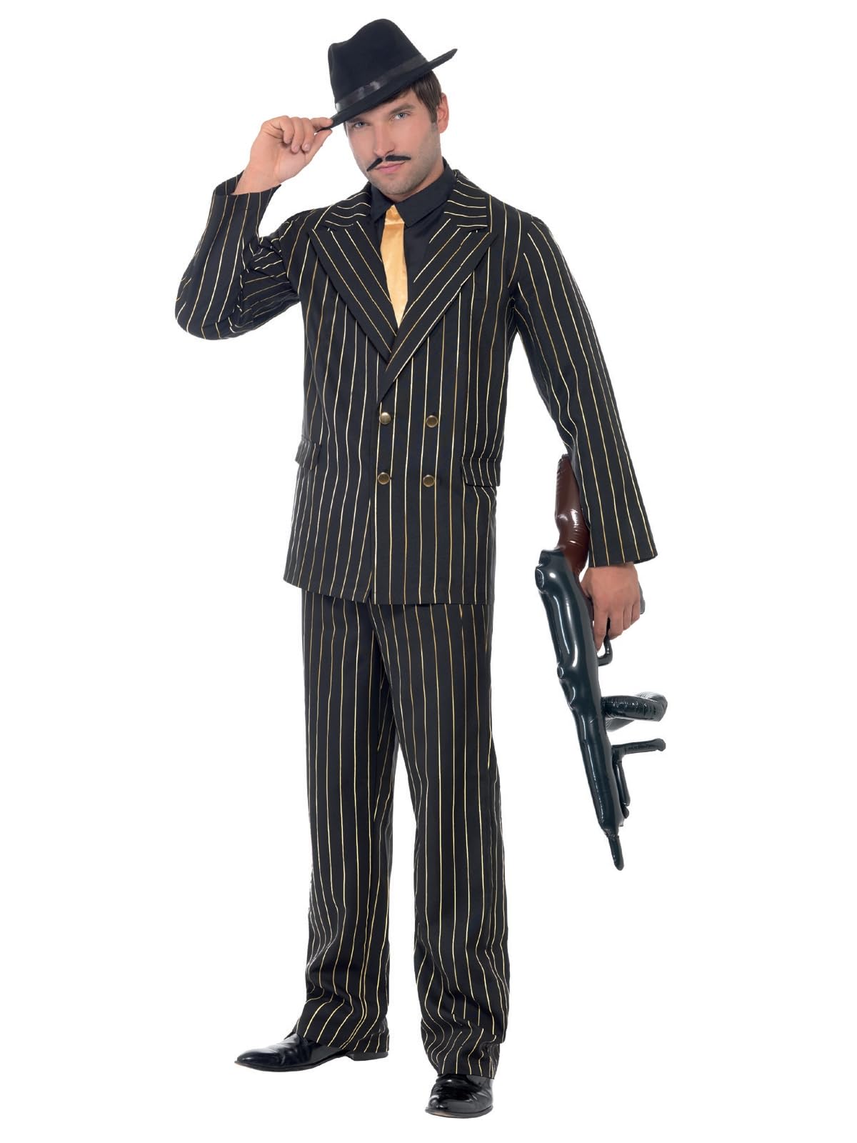 Smiffys Mens Gangster Stripes Costume Set