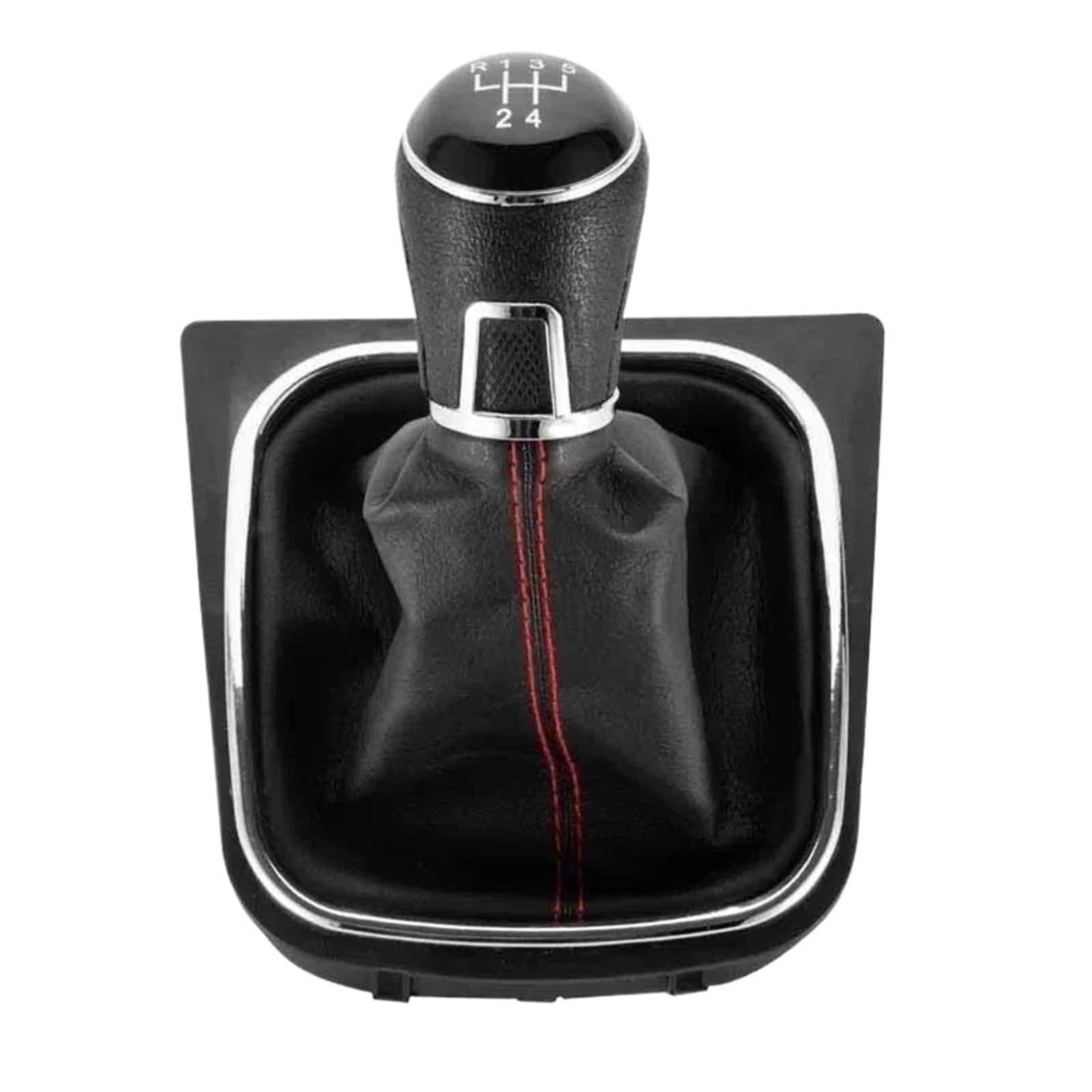Uieowhn 5 Speed Car Gear Shift Knob 5 / 6 Speed Car Shift Knob Cover For Jetta 5 6(5 Speed)