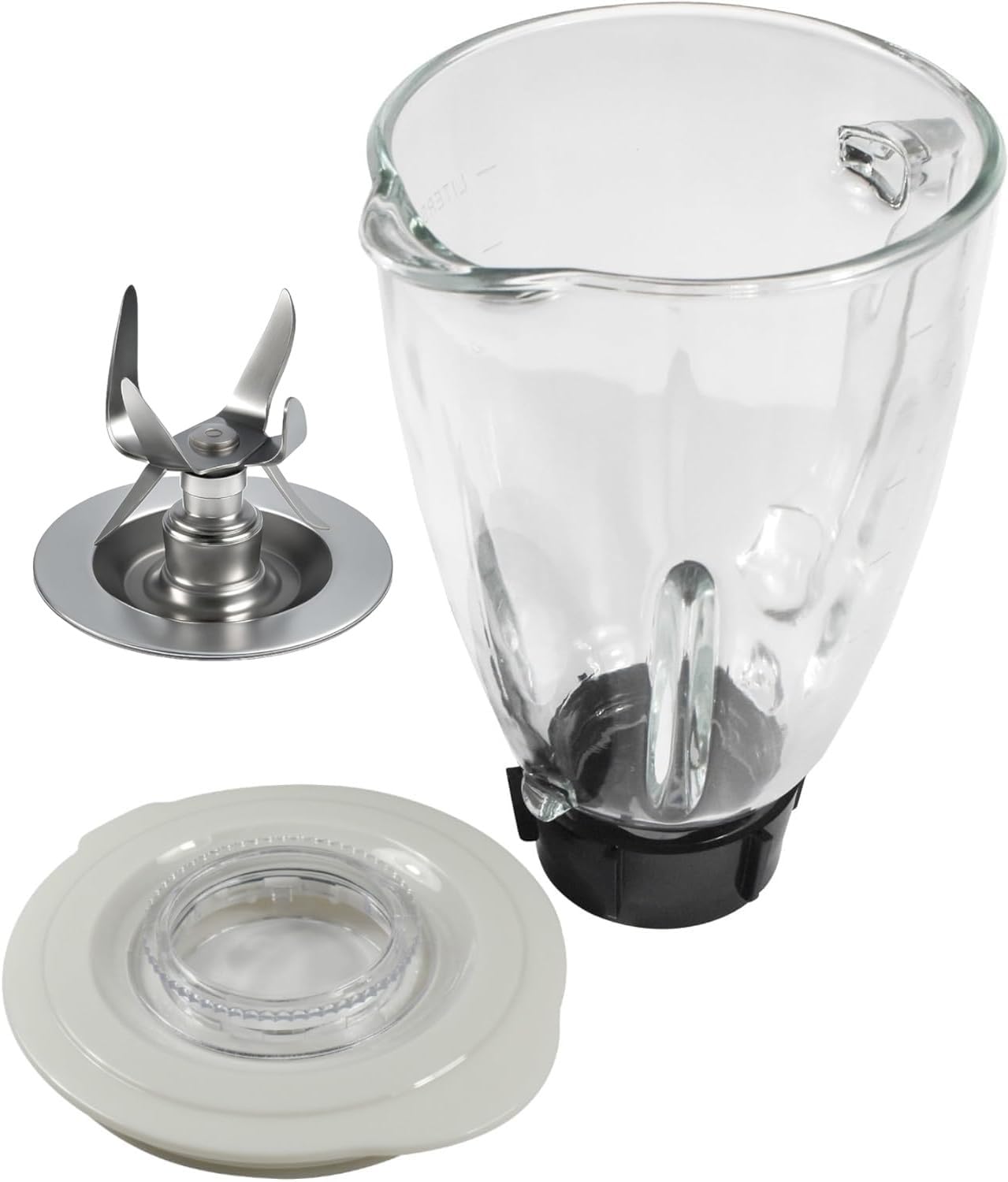 Amazon.com: HQRP Glass Round Replacement Blender Jar Set