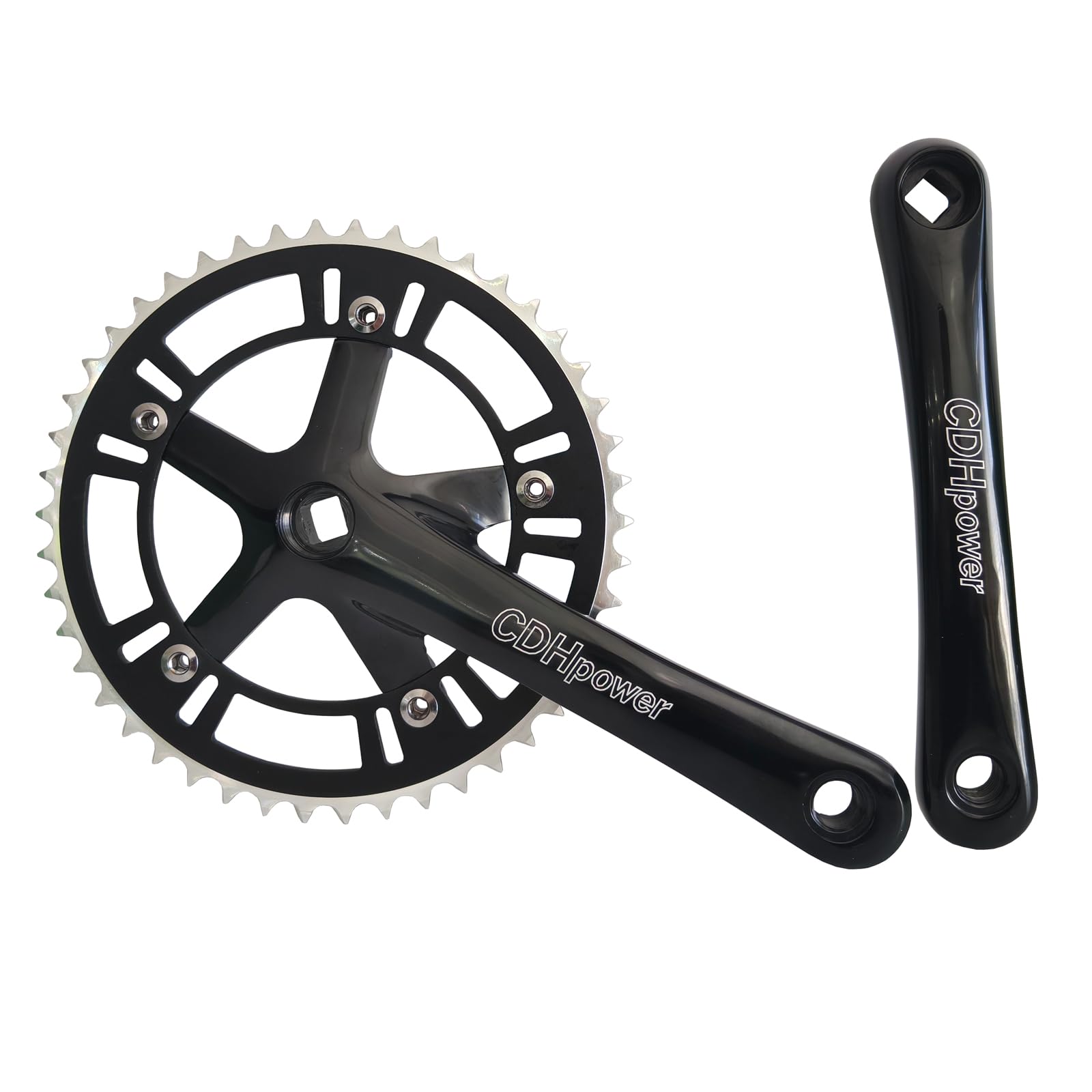 Amazon.co.jp: CDHPOWER シングルスピードクランクセット 46T 165mm