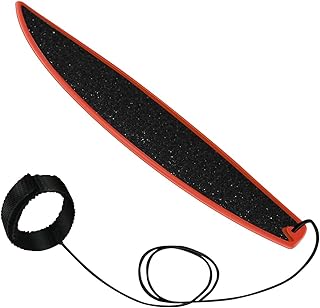 Finger Surfboard, Mini Board for Kids and Surfers Looking to Hone Their Surfer Skills, Finger Surfboard for Car Ride (Red)
