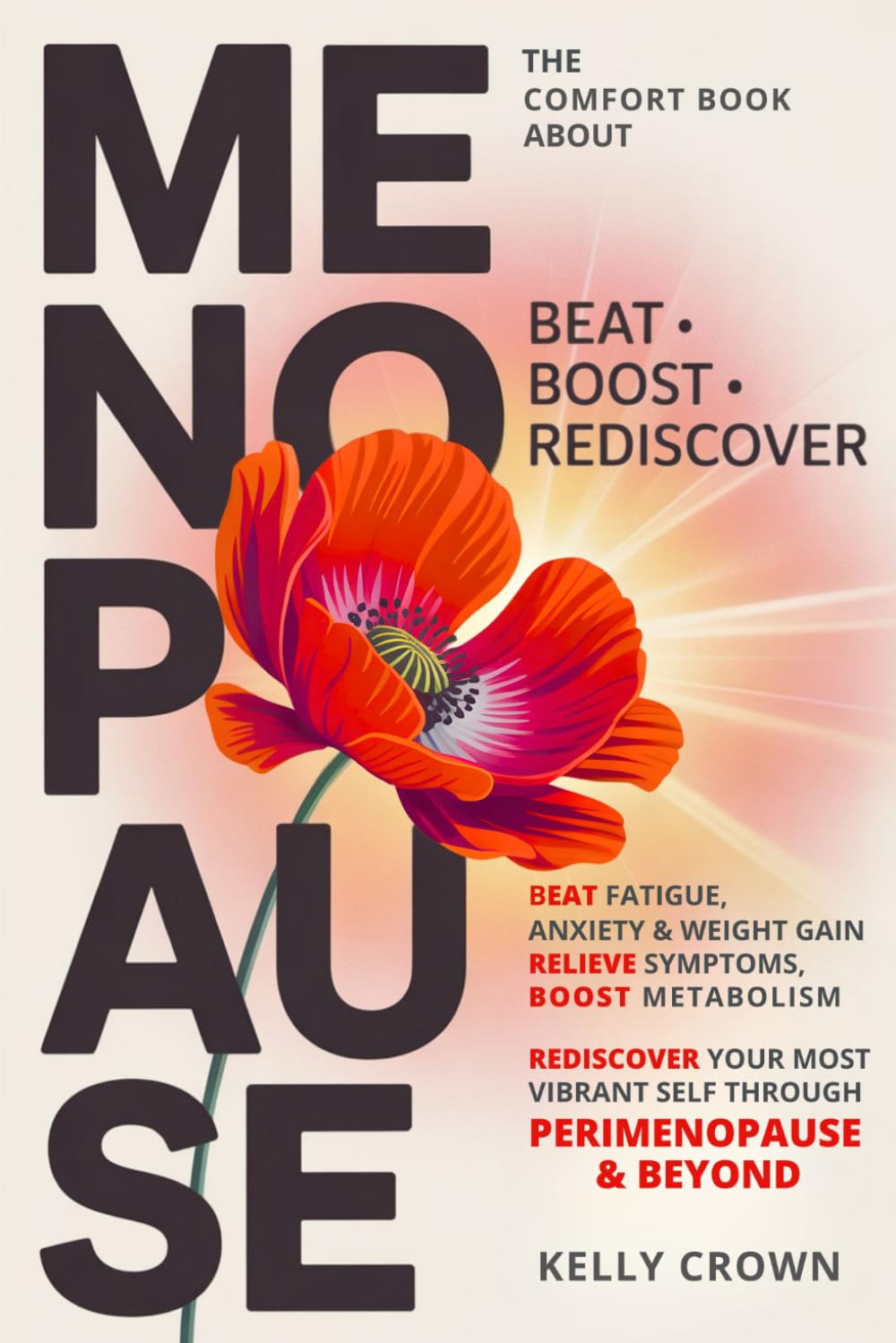 The Comfort Book About Menopause: Beat Fatigue, Anxiety, and Weight Gain, Relieve Symptoms, Boost Metabolism, and Rediscover Your Most Vibrant Self Through Perimenopause & Beyond