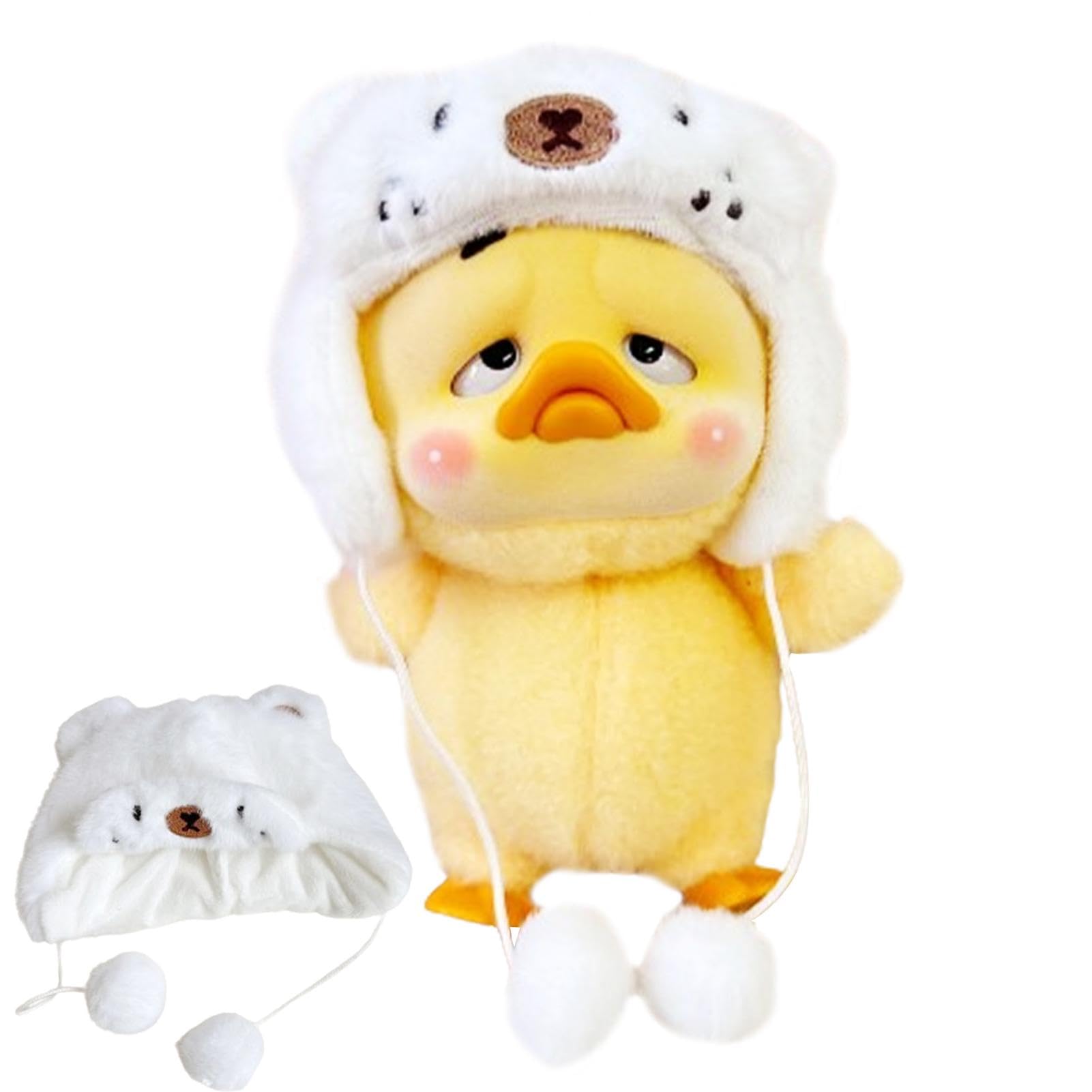 Amazon.co.jp: Wuasrgih アヒルのぬいぐるみ帽子、アヒルのぬいぐるみ