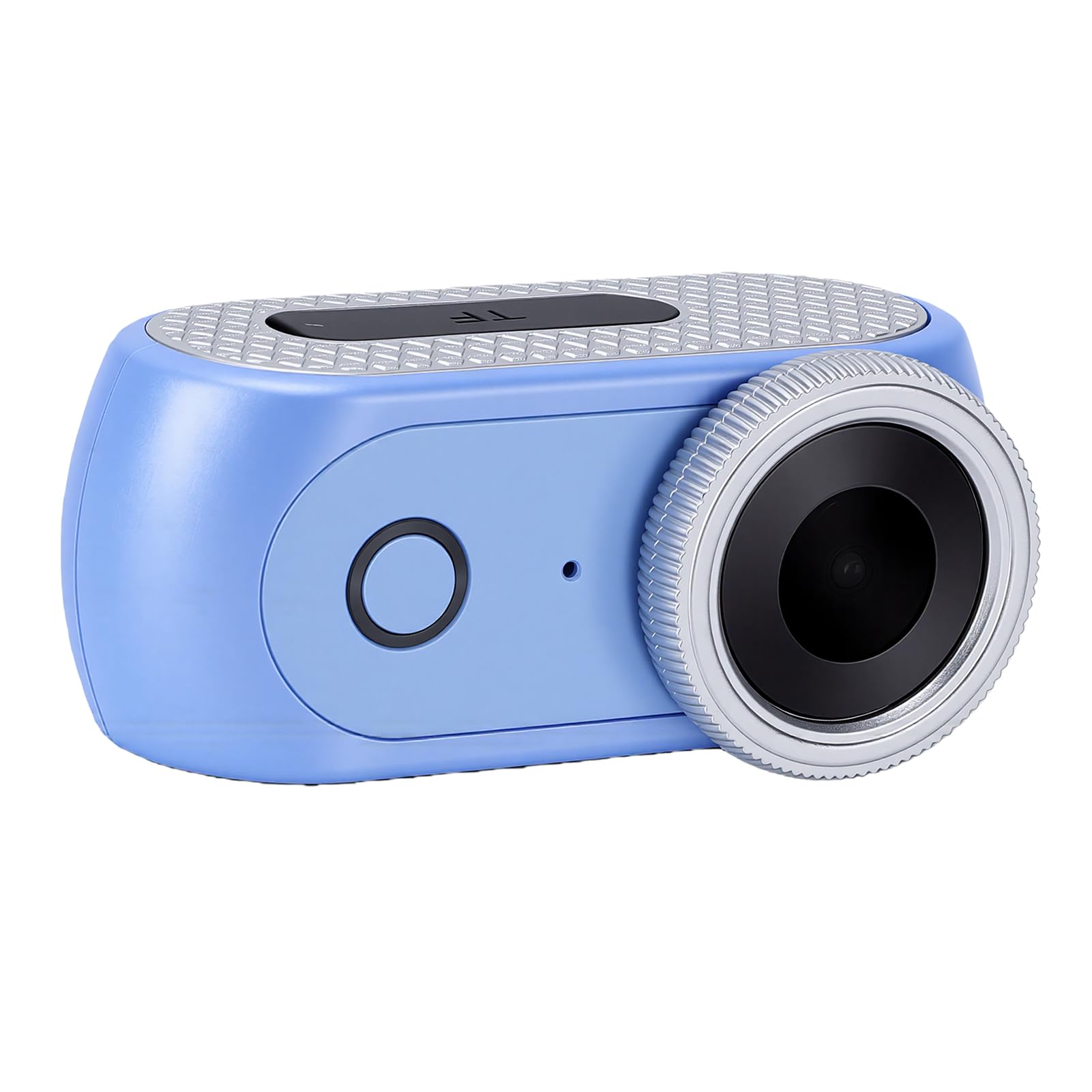 Action Cam 4K con Foto da 48MP per Vlog, Corsa e Ciclismo — Mini Sports Cam Magnetica con WiFi e Touchscreen Ribaltabile da 2,0” per Riprese POV (BLUE)