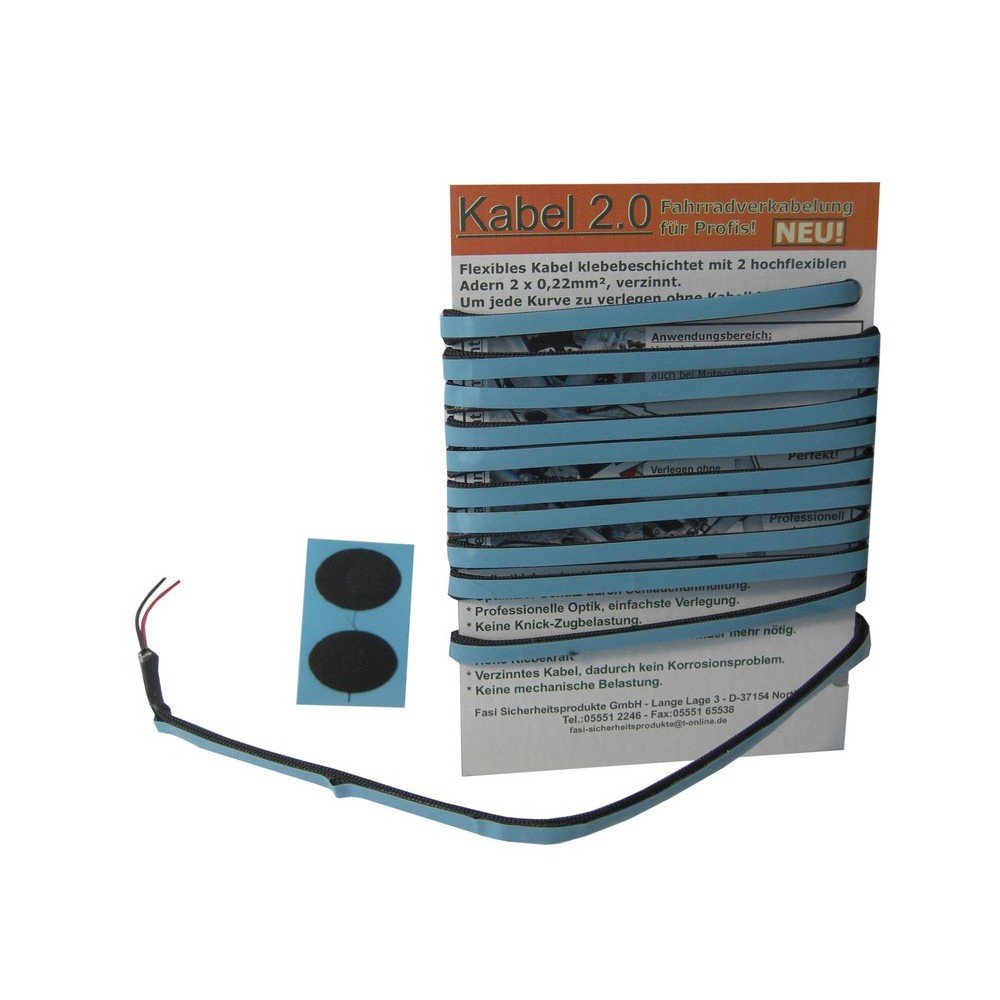 FASIPlain 2024229300 Cable, Black, 8 x 5 x 5 cm