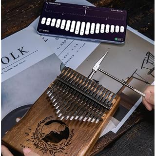 Hm Vicyy Piano à Pouce,17 Touches Thumb Piano,La Taille Portable est Facile à Transporter et à Jouer,adaptée pour Le… - Les Beatles, Paul McCartney, John Lennon, RIngo Starr, George Harrison Hm Vicyy Piano à Pouce,17 Touches Thumb Piano,La Taille Portable est Facile à Transporter et à Jouer,adaptée pour Le… – Image 4