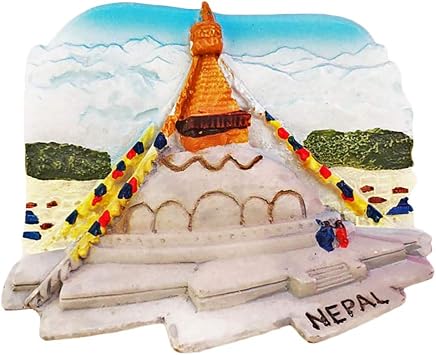 Nepal 3D Fridge Magnet Tourist Souvenir Travel Sticker,Nepal Refrigerator Magnet,Home and Kitchen Decoration Collection from China