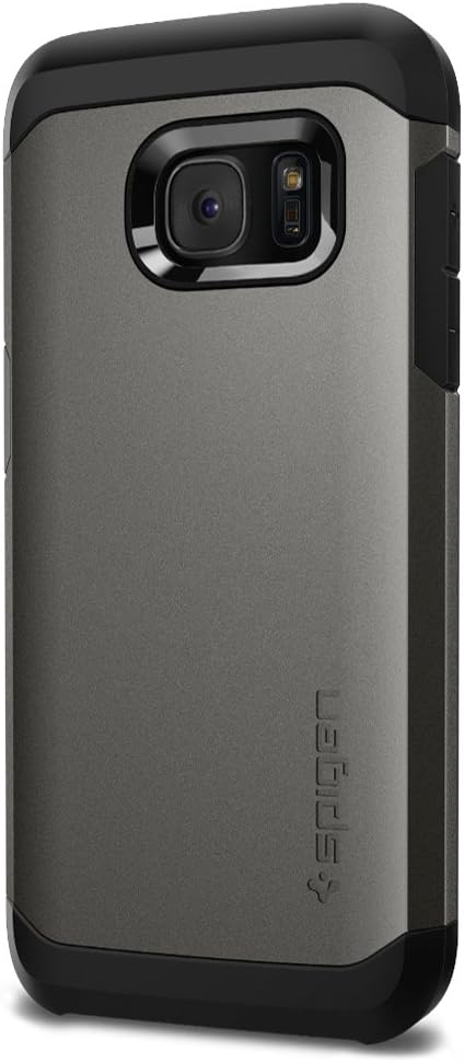 Spigen Tough Armor Designed for Samsung Galaxy S7 Case (2016) - Gunmetal