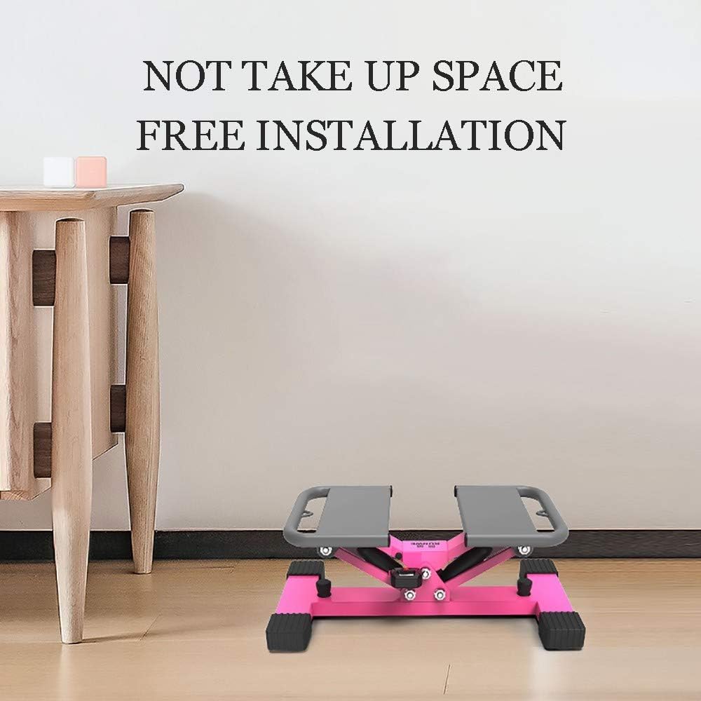 Stepper,Exercise Swing Up-Down V-Shaped Sport Climbing Machine, Multifunctional Weight Loss Fitness Equipment, Indoor Mini Exercise Machine for Home and Office