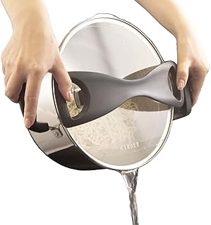 Stainless Steel Pasta Pot, Dutch Oven, Induction Pasta Pot with Strainer...