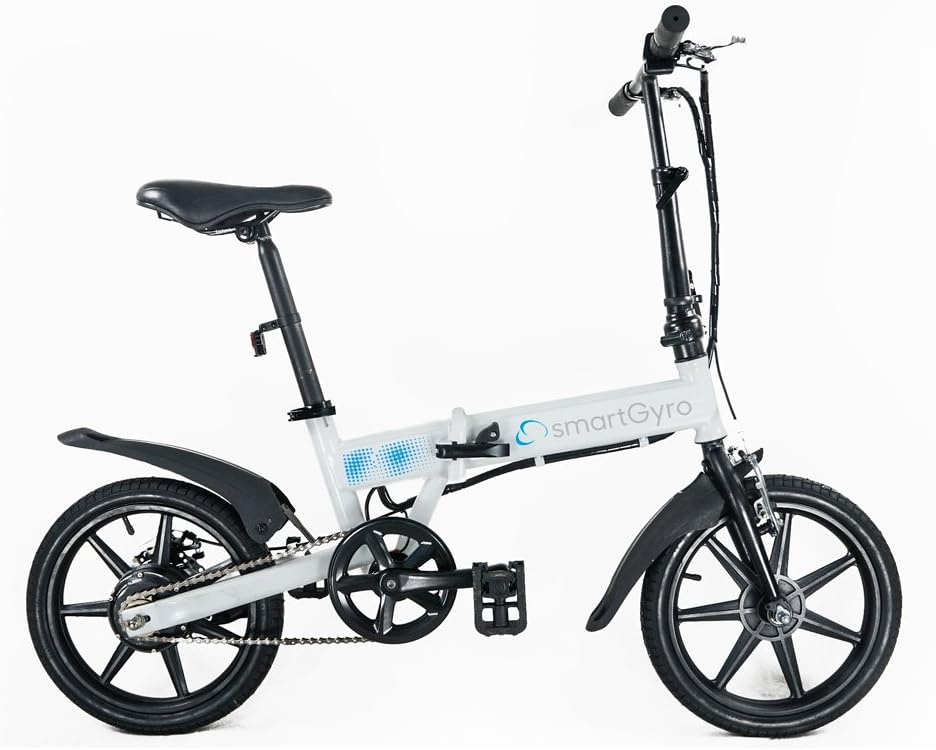 SMARTGYRO Ebike White - Bicicleta Eléctrica, Ruedas de 16 ...