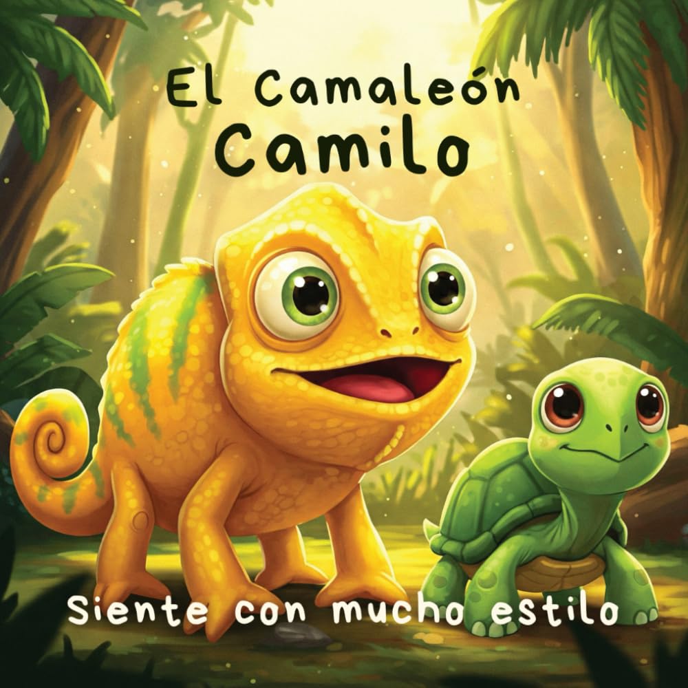 El Camaleón Camilo: Siente con mucho estilo (Spanish Edition)
