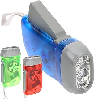 COOLHIYA 3pcs LED Lanterns Outdoor Linterna Recargable De Mano Outdoor Set Hand Press Torch Emergency Safety Flashlight Wind up Flashlight Crank Flashlight Small Flashlight Torch Lights LED