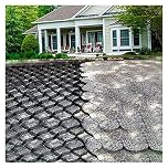 Heavy Duty Gravel Stabiliser Grid for Driveways Paths & Gardens - 5cm High Ground Grid for Mud Concrete & Granite Control - Available in 2m to 10m Lengths