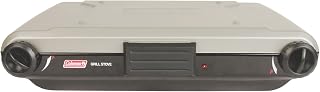 Coleman Classic 2-in-1 Camping Grill/Stove with 2 Adjustable Burners, Propane Grill/Stove with Push-Button Instant Ignition, Wind Guards, Grease Tray, & 20,000 BTUs of Power