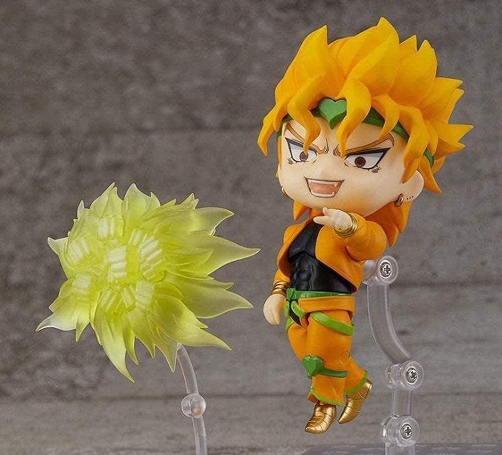 Amazon Com Skwingt Bizarre Adventure Dio Brando Q Version Of The Nendoroid With Accessories And Movable Joints Pvc Anime Figure Action Figure Character Model 10cm Boxed Gift Toys Games