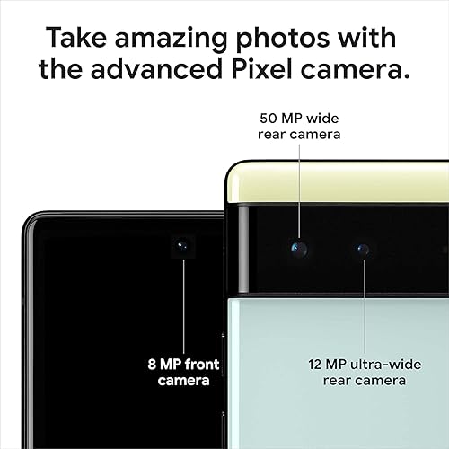 Miniatura 4 de Google Pixel 6 (5G) 128GB desbloqueado - Negro tormentoso (renovado)