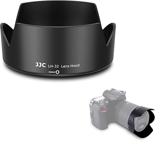 JJC Parasol reversible para Nikon AF-S DX 0.709-5.512 in f/3.5-5.6G ED VR, AF-S DX 0.709-4.134 in f/3.5-5.6G ED VR, AF-S DX 0.709-5.315 in