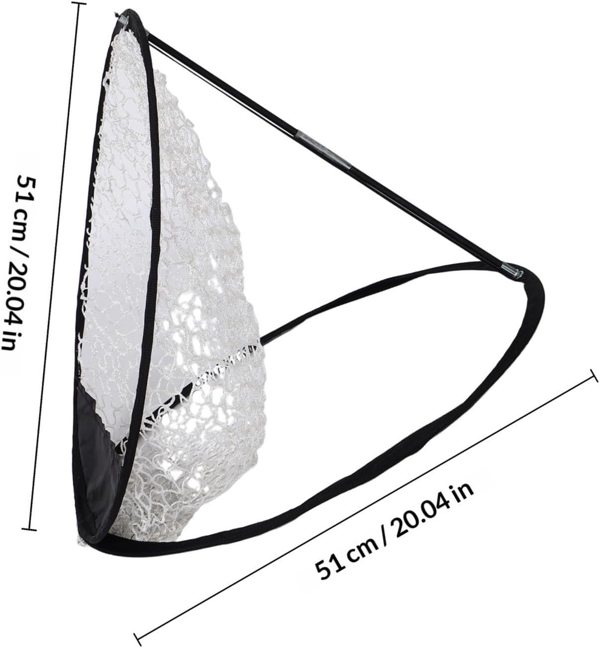 Golf Chipping Practice Net for Backyard and Indoor Use, Lightweight Abs Material with Easy Carry Design to Technique and Accuracy, Portable Golf Hitting Net Kit for Effective