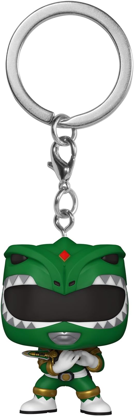 FunkoFunko Pop! Keychain: Mighty Morphin Power Rangers 30th - Green Ranger - Power Rangers TV Novelty Keyring - Collectable Mini Figure - Stocking Filler - Gift Idea - Official Merchandise - TV Fans