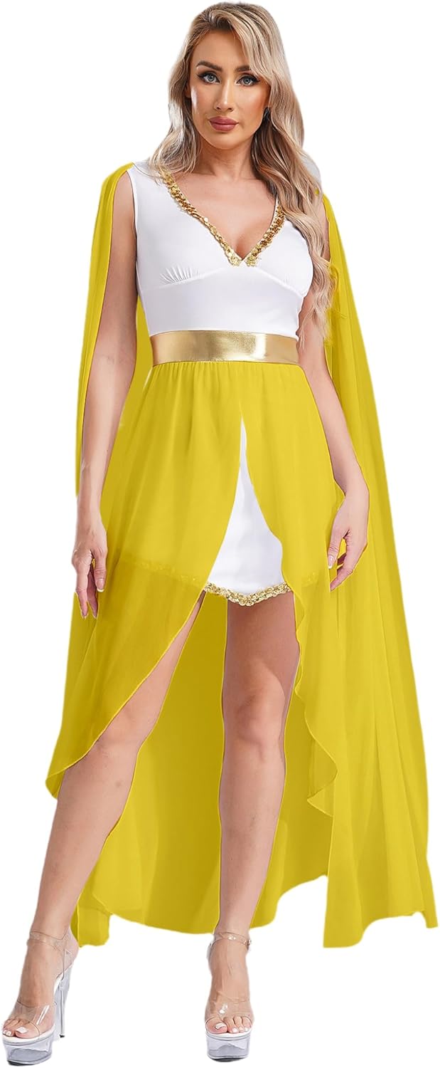 Womens Glorious Greek God Dress Classic Toga Sexy Burundi | Ubuy