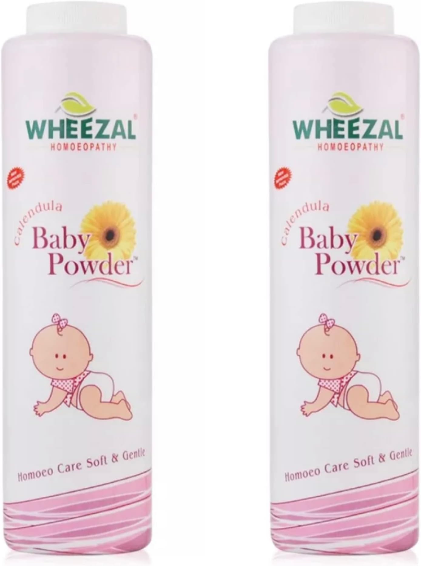 ABD007 Wheezal Calendula Baby Powder 300gm - SET OF 1 Bottles