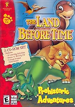 CD-ROM Land Before Time Prehistoric Adventures Book