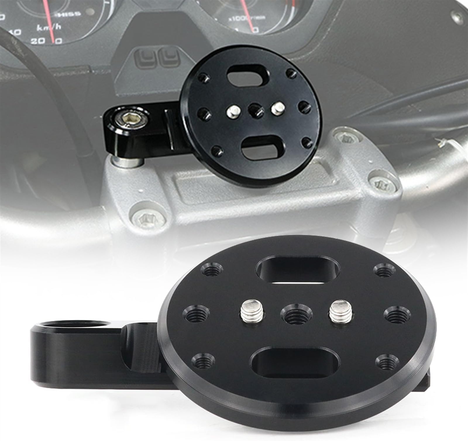 Motorcycle GPS Handlebar Clamp Navigation Mount Bracket For Triumph Thunderbird SE/Storm 2011-2014 2012 2013 Accessories (Color : Type 3)