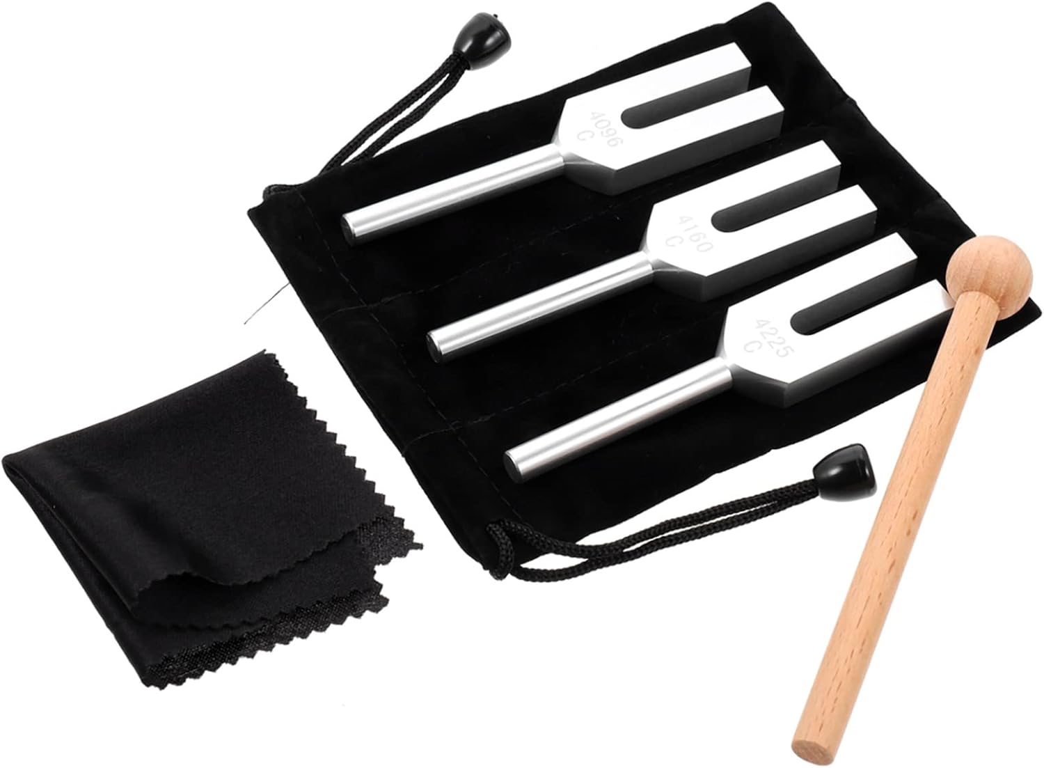 Tuning Fork Hammer Chakra Tuning Forks for Meditation Therapy Instrument