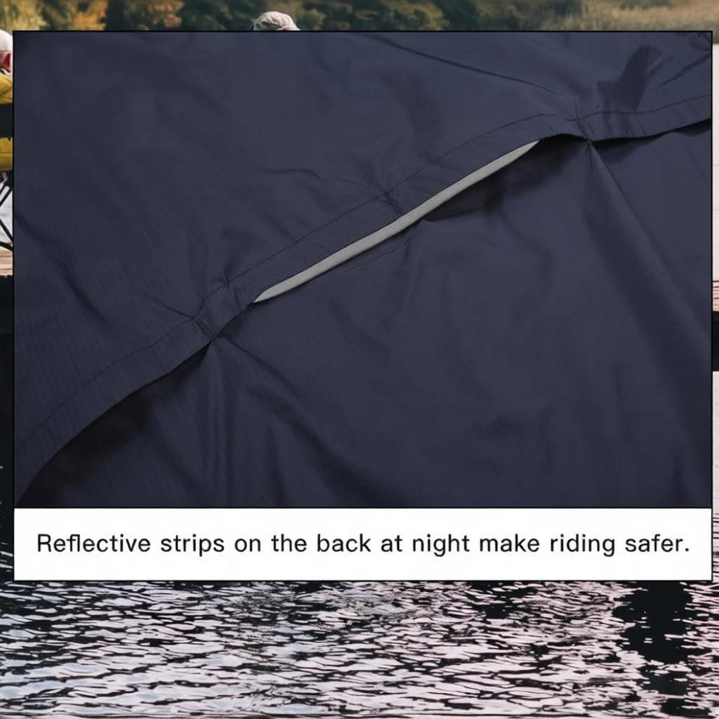 Chaqueta De Ciclismo Para Hombre Y Mujer Ligera Impermeable Para Correr Reflectante MTB Transpirable Abrigo Para Ciclismo Al Aire Libre Maillot De Ciclismo Cortavientos Para