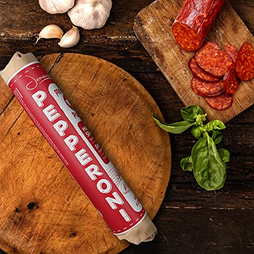 Pepperoni Stick 8 Oz Made In Spain - Premium Pork Salami Sausage Jamonprive - Cut Your Own Cured Pepperoni Slices For Pizza - Gluten Free (8 Oz Each, Pack Of 1 Unit) #TOP2
