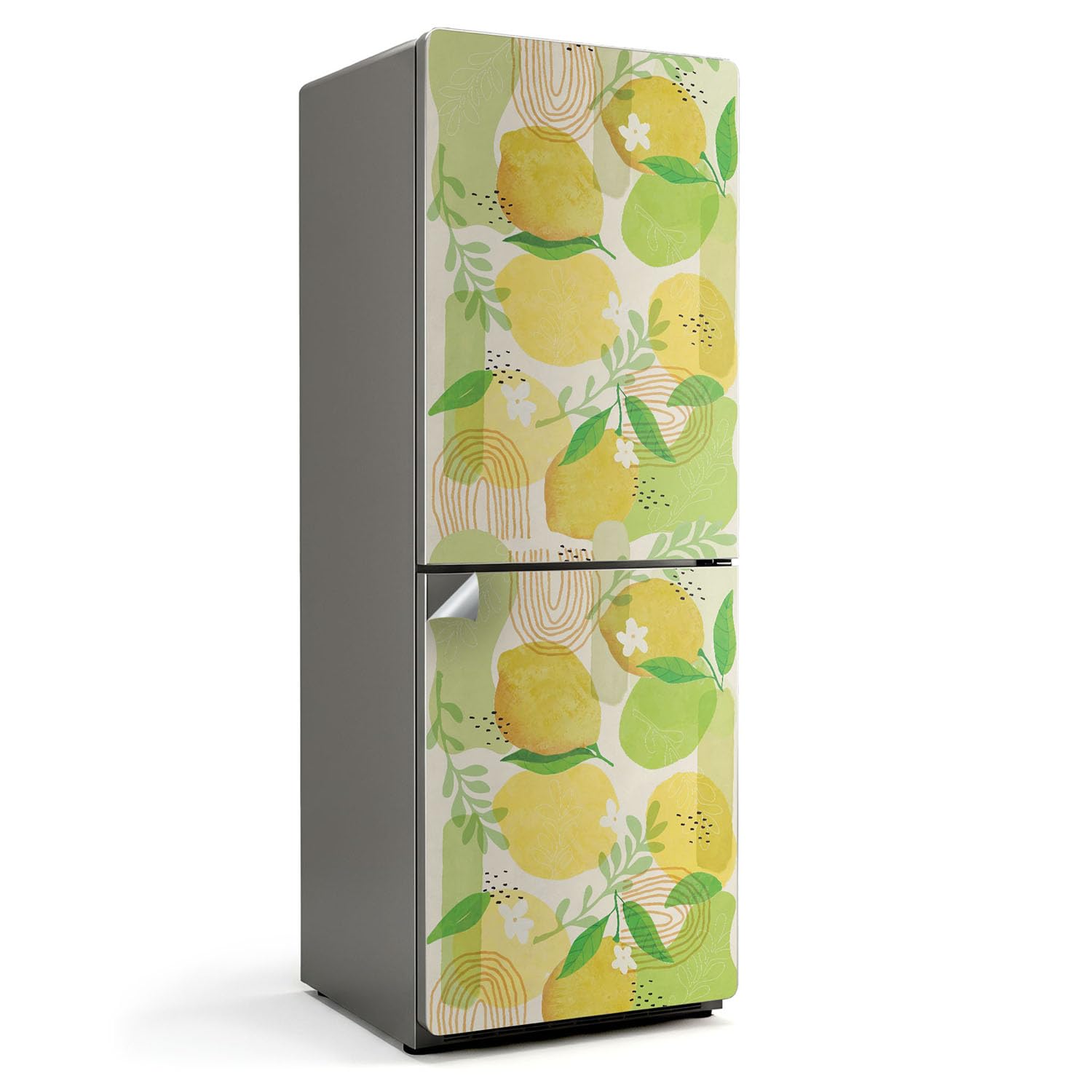 Autocollants pour frigo 70x190 cm pour masquer les rayures et protéger la cuisine