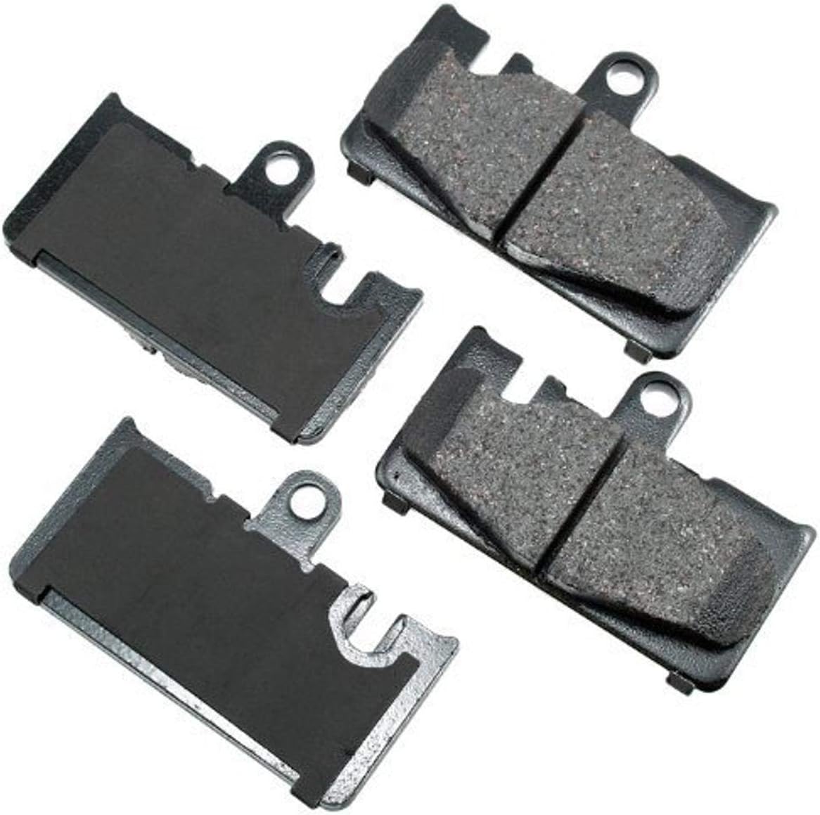 Akebono Brake Pad Set (ACT871) , GREY