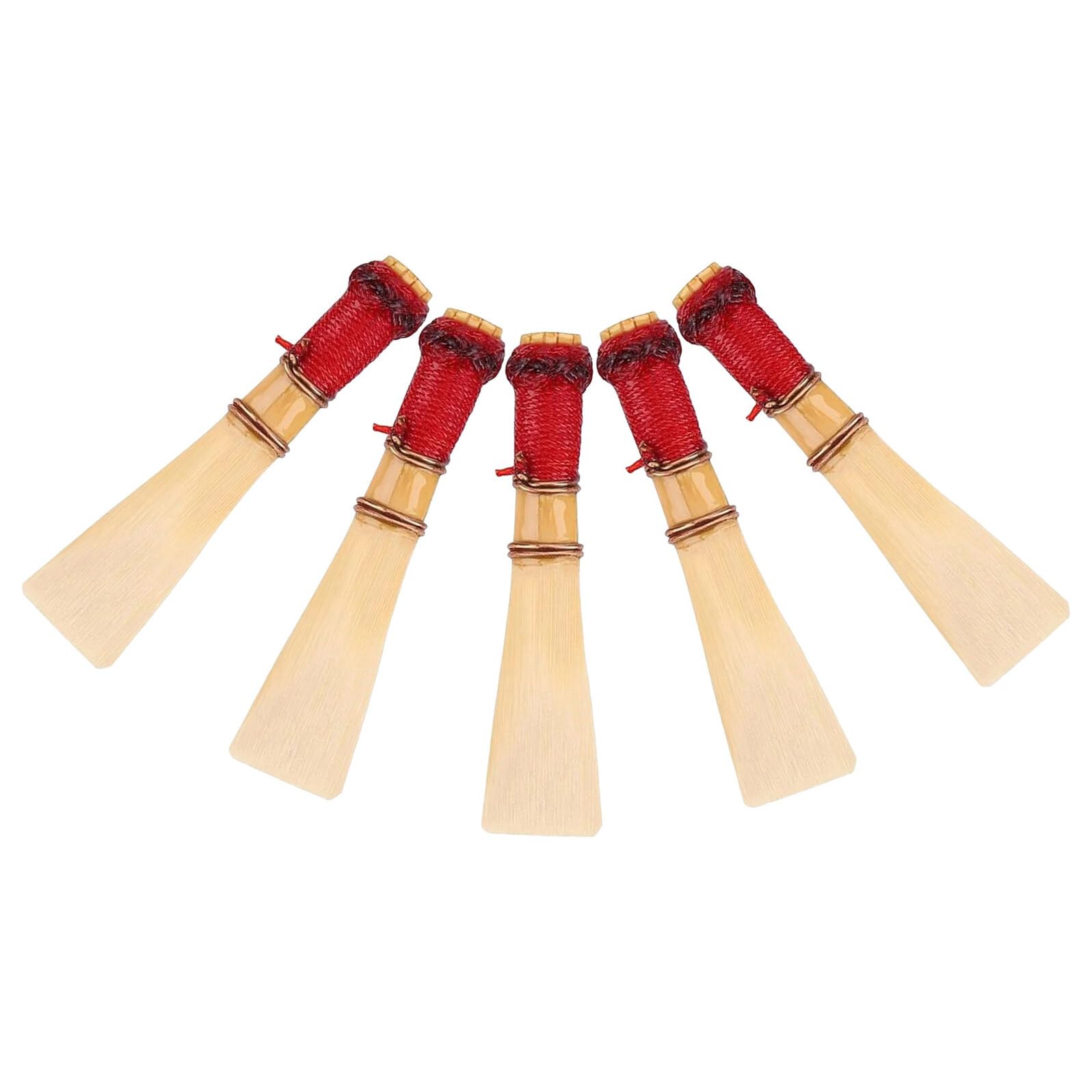 Baluue Ance di Ricambio per Fagotto Medie Naturali Set da 5 Pezzi Accessori per Strumenti a Fiato Ance Leggere per Musicisti Principianti e Professionisti in Confezione Protettiva