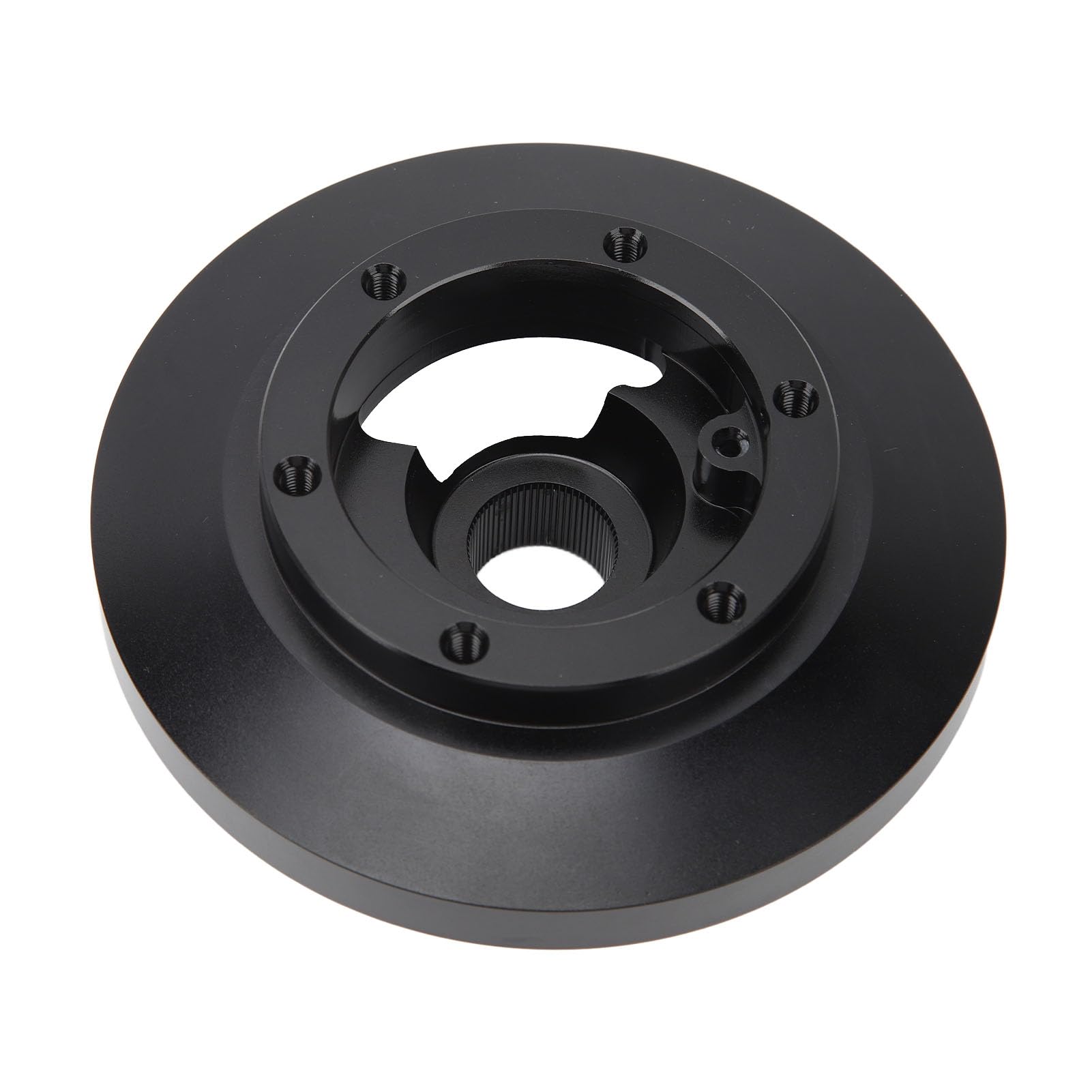 Auto-Lenkrad-Adapter-Set, Lenkrad-6-Loch-Nabenadapter, Universelles Kurzes Naben-Adapter-Set für M3 Z3 318 325 E39 840i 850i, Schwarz