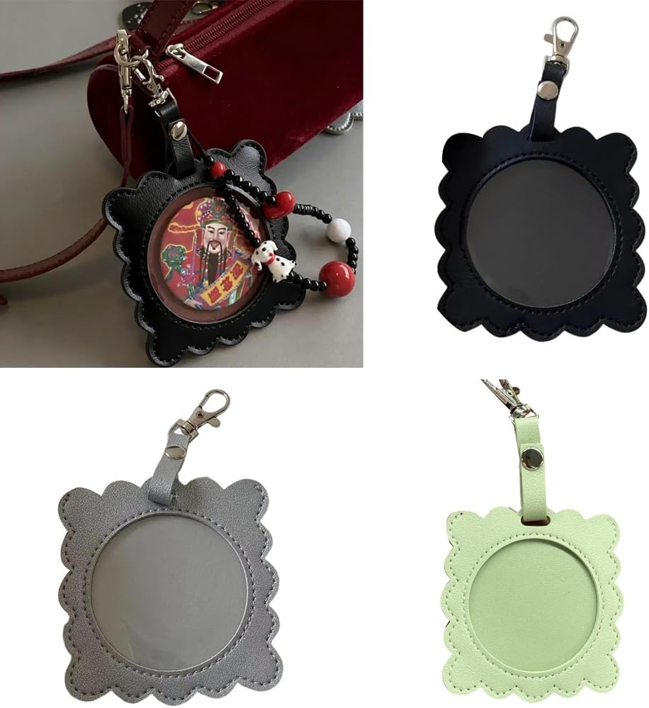 PU Materials Anime Holder Pouches for Secure Storage Fashionable Bag Charm Portable Designs