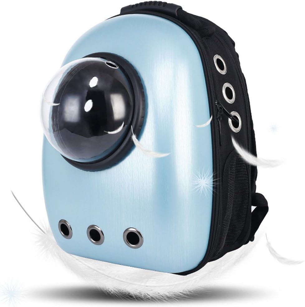 LEMONDA Portable Pet Travel Carrier,Space Capsule Pet Cat Bubble Backpack,Waterproof Traveler Knapsack for Cat and Small Dog Mutil Colors to Choose : Pet Supplies