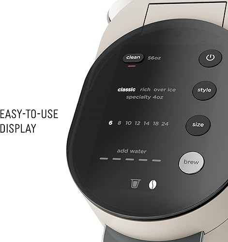 Miniatura 7 de Ninja Pod & Grounds - Cafetera especializada de una sola porción, compatible con cápsulas K-Cup, prepara café molido, diseño compacto, espumador