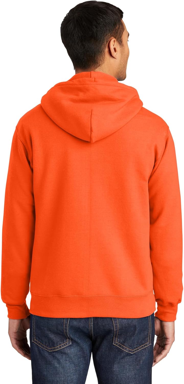 Port & Co TALL Essential Fleece Full-Zip Hooded Sweatshirt-PC90ZHT