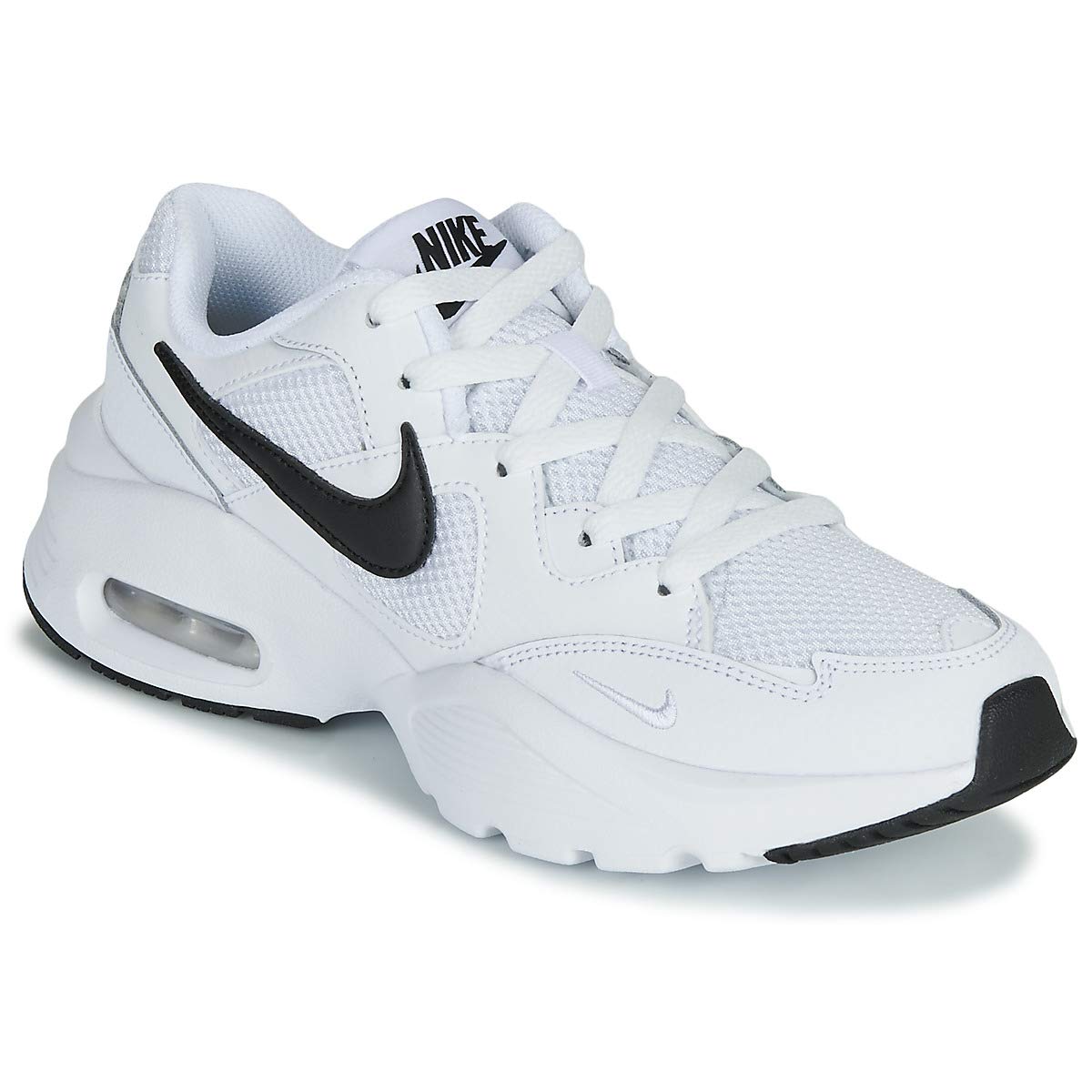 Nike Air Max Fusion Trainers Women White/Black - 4.5 - Low Top Trainers Shoes