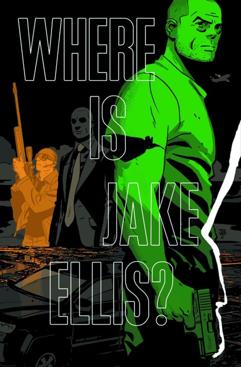 Where Is Jake Ellis ? / Who Is Jake Ellis? Image Comics Graphic Novel Lot