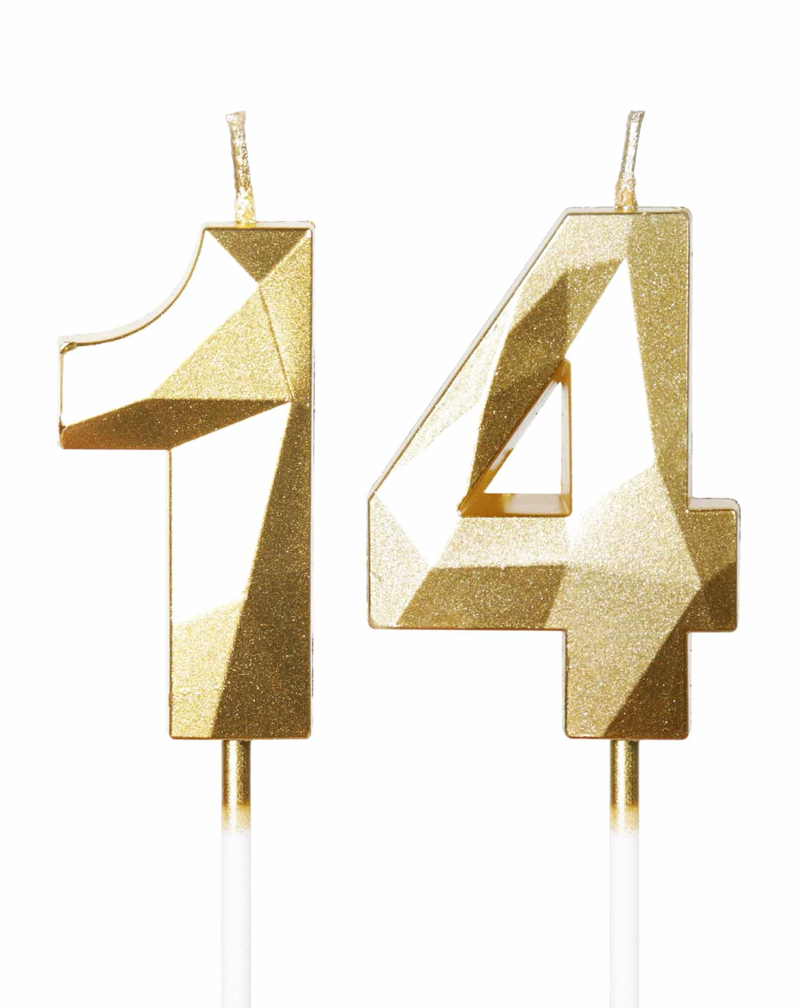 Royal Blue 13th Birthday Candles, 3D Number 13 Candle for Cake, Boy Girl 13th Birthday Decorations,Sapphire Candle Topper Blue Cake Decorations for Birthday Party Wedding Anniversary Supplies — view 180