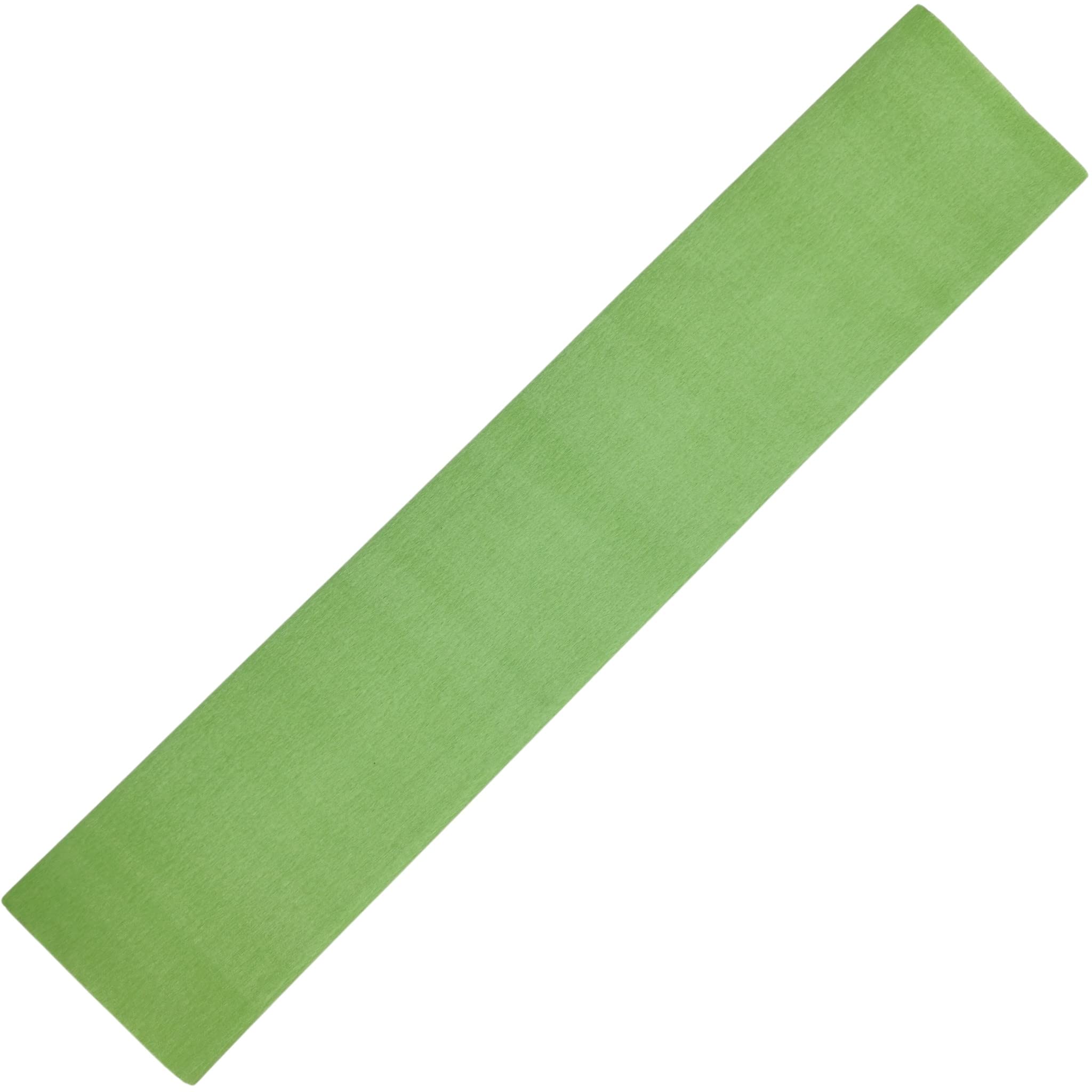BCreativetolearn Large Light Green Crepe Paper Sheets, 50cm x 300cm Roll, Ideal for Crafting, Decorative Purposes