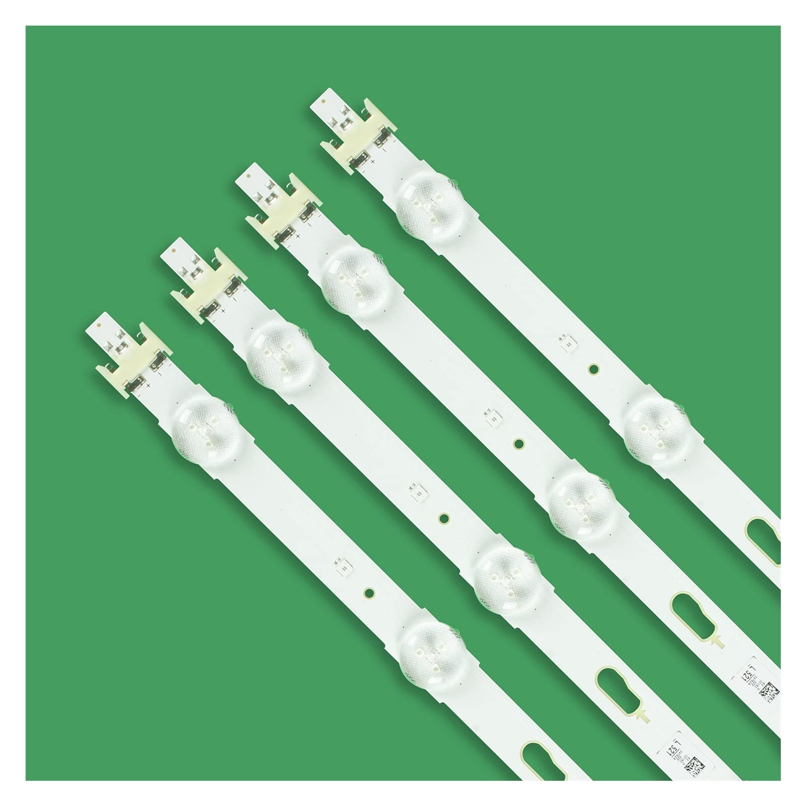 CARZE 4pcs 7led LED Bande de rétroéclairage adaptée for Samsung UE32J6500AU UE32J6300AW UE32J6300AW UE32J6300AW UE32J6370SU V5DF-320DC1-R2 CY-WJO32CGLV1H Bandes de rétroéclairage TV (Size : 1 Set)
